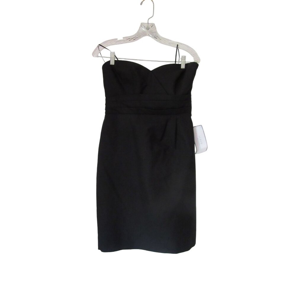 J. Crew Raquel Black Strapless Dress NWT Size 6 Special Occasion Wear